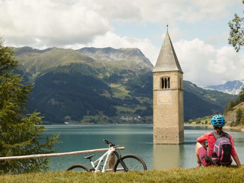 Von Reschensee bis zum Gardasee: unser Radweg!